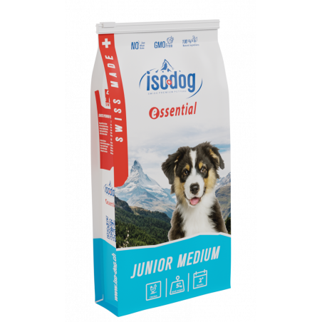 Iso-dog Essential - JUNIOR MEDIUM - Pack de 2 x 14 KG
