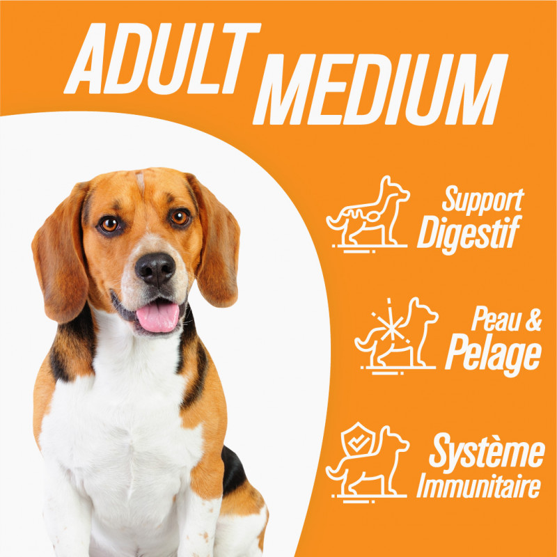 Iso-dog Essential - ADULT MEDIUM - Pack de 2 x 14 KG