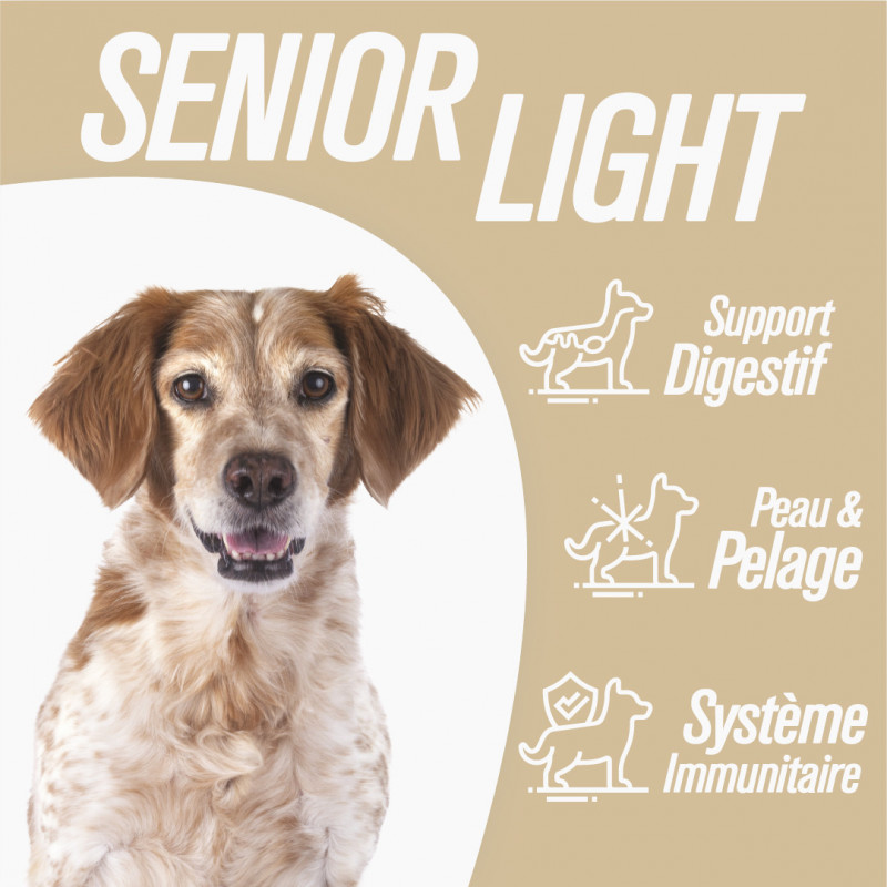 Iso-dog Essential - SENIOR LIGHT - Pack de 2X14 KG