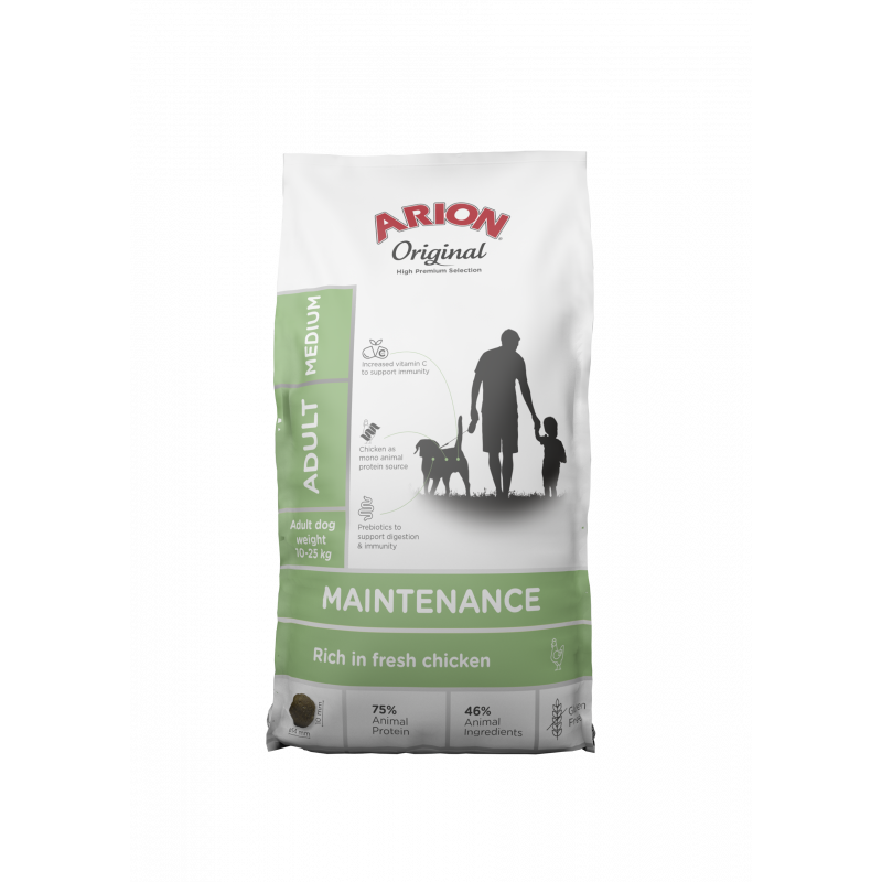 Arion Original - ADULT Medium MAINTENANCE Chicken - Pack de 2X12 KG