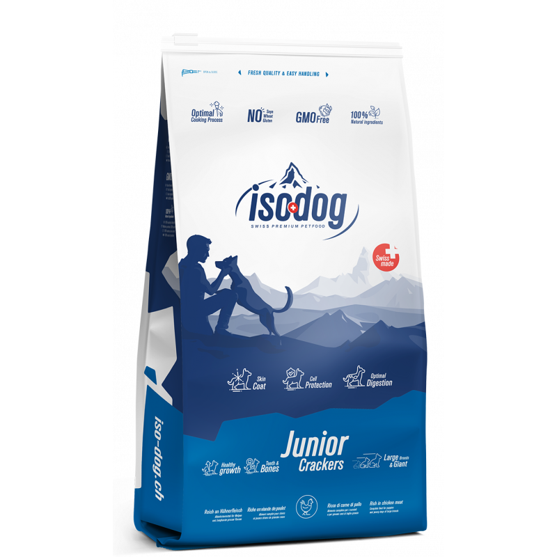 Iso-dog - JUNIOR Large CHICKEN - Pack de 2X12 KG