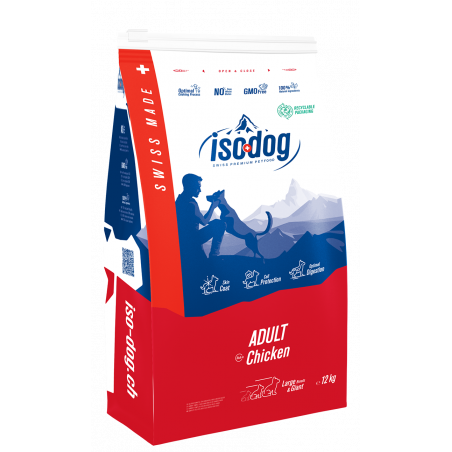 copie de Iso-dog - ADULT Large CHICKEN - Pack de 2X12 KG