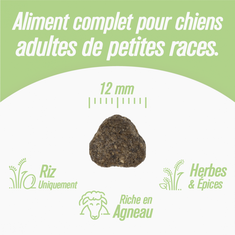 Iso-dog - ADULT Mini SENSITIVE Lamb & Rice - Pack de 2X3 KG