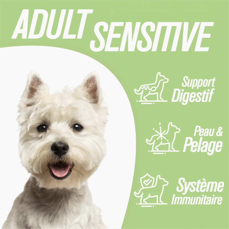 Iso-dog - ADULT Mini SENSITIVE Lamb & Rice - Pack de 2X3 KG