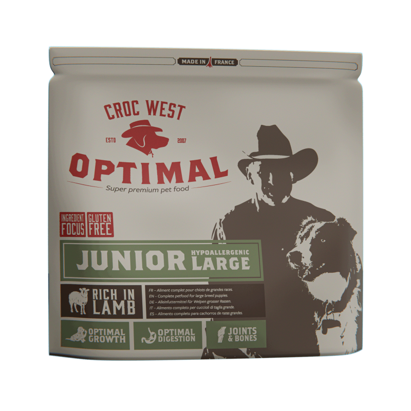 CROC WEST OPTIMAL - HYPOALLERGENIC Junior Large