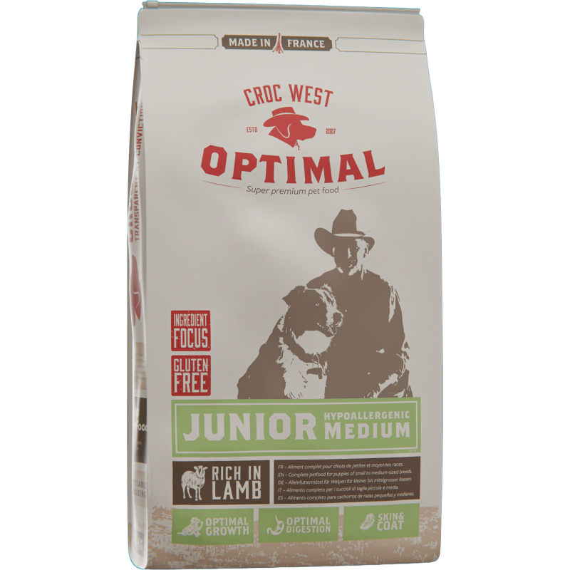 CROC WEST OPTIMAL - HYPOALLERGENIC Junior Medium