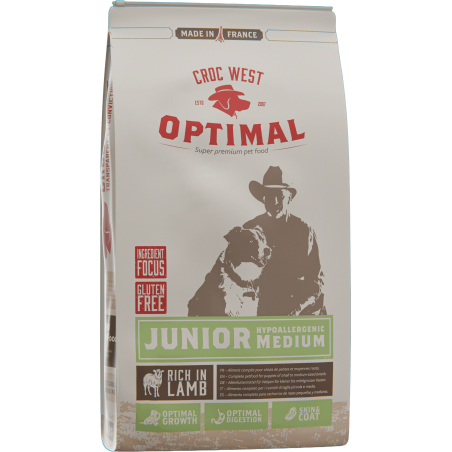 CROC WEST OPTIMAL - HYPOALLERGENIC Junior Medium