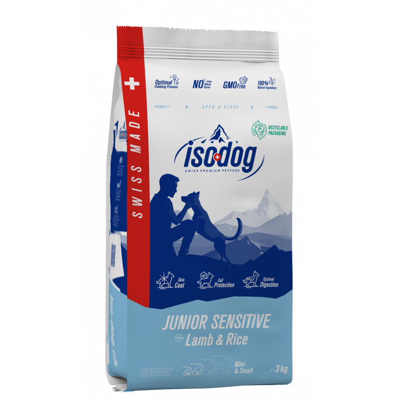 Iso-dog - JUNIOR Mini SENSITIVE Lamb & Rice