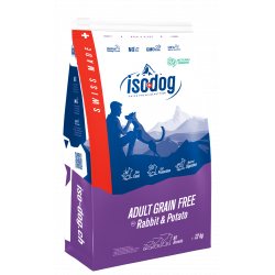 Iso-dog - ADULT GRAIN FREE Medium / Large Rabbit & Potato